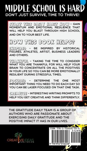 The Ultimate Middle School Gratitude Journal
