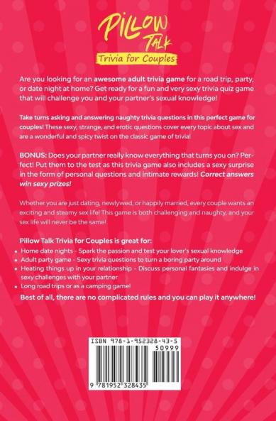 Pillow Talk Trivia for Couples