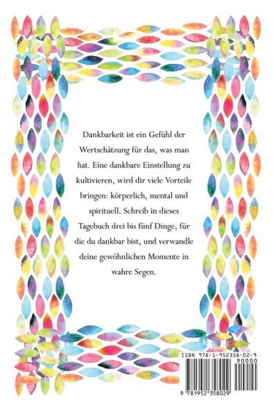 Das Einminütige Dankbarkeits-Tagebuch