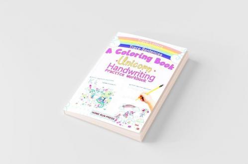 A Coloring Book Handwriting Practice Workbook
