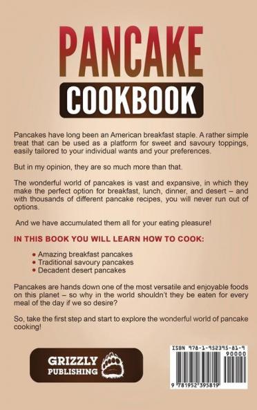 Pancake Cookbook: Delicious Pancake Recipes Made Easy