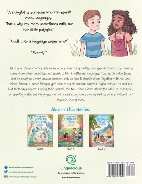 Dylan's Birthday Present/O Presente de Aniversário de Dylan: Bilingual English and Portuguese (Brazil) Edition: 1 (Little Polyglot Adventures)