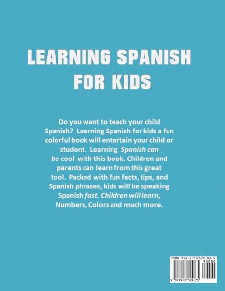 Learning Spanish for Kids: Early Language Learning System