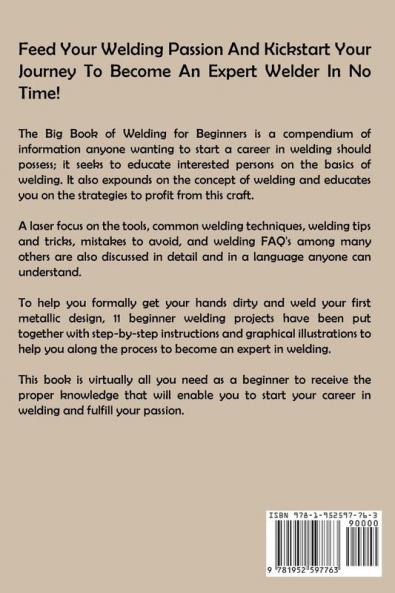 The Big Book of Welding for Beginners