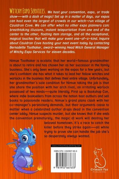 Don't Judge a Book by Its Hover: Case 1: Bookshop Con Large Print Edition (Witchy Expo Services Mysteries): Case 1: Bookshop Con Large Print Edition (Witchy Expo Services)
