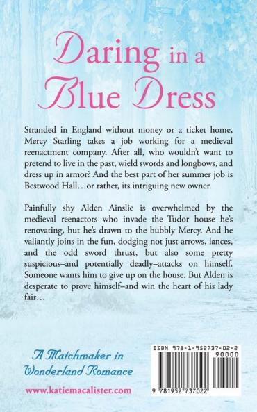 Daring in a Blue Dress