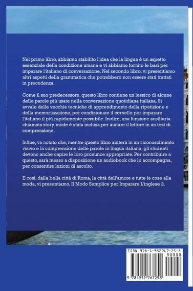 Il Modo Semplice per Imparare L'Inglese 2