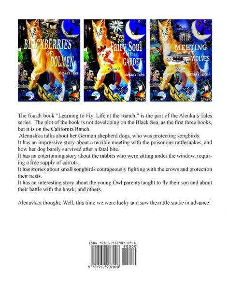 Learning to Fly. Ranch Stories. Alenka's Tales. Book 4: Ranch Stories