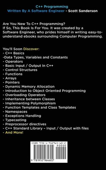 C++ Programming For Beginners