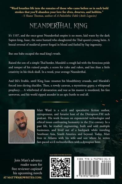 Neanderthal King: A Medieval Coming of Age Epic Fantasy Adventure