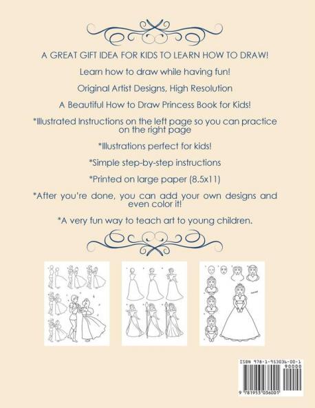 How to Draw Princess Books for Kids
