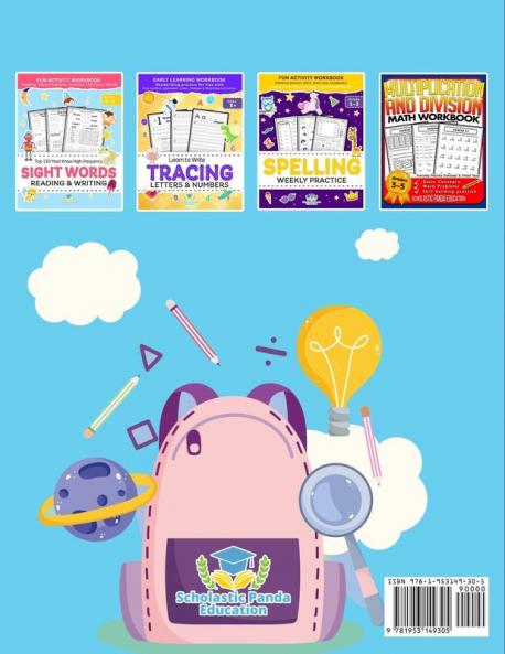 Preschool Easy Learning Activity Workbook: Preschool Prep Pre-Writing Pre-Reading Toddler Learning Book Kindergarten Prep Alphabet Tracing ... Activities: 2 (Kids Coloring Activity Books)
