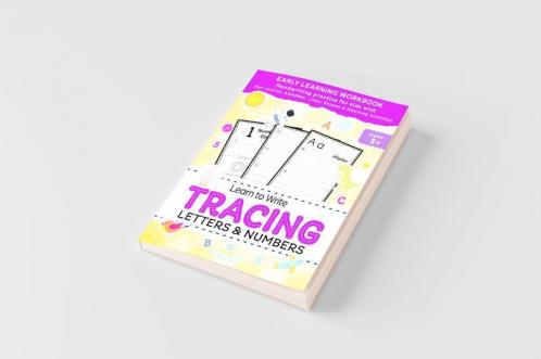 Learn to Write Tracing Letters & Numbers Early Learning Workbook Ages 3 4 5