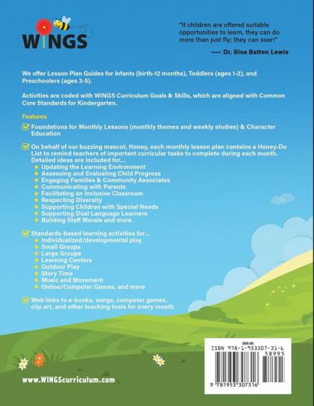 WINGS Lesson Plan Guide for Preschoolers