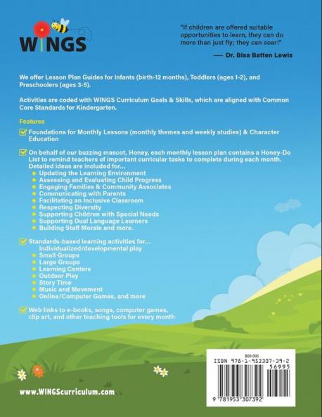 WINGS Lesson Plan Guide for Toddlers