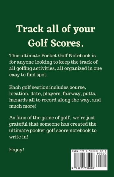 All My Golf Score Shit