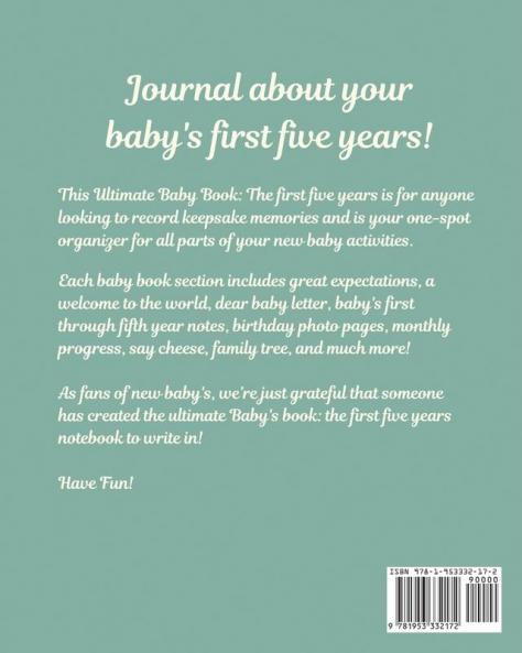 Baby's Book The First Five Years