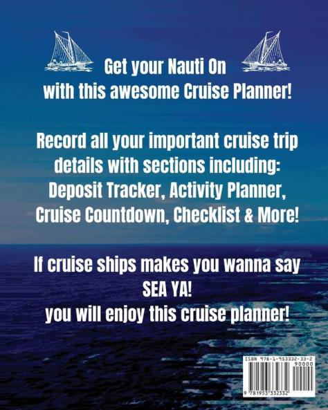 Sea Ya! Cruise Planner: Cruise Adventure Planner - Funny Cruise Journal - Sea Travel Gift