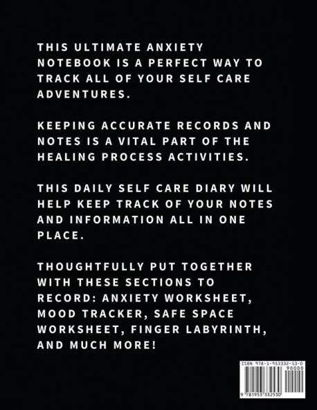 Activity Book For Anxious People: Anxiety Bullet Journal With Mindfulness Prompts Mental Health Meditation Overcoming Anxiety and Worry