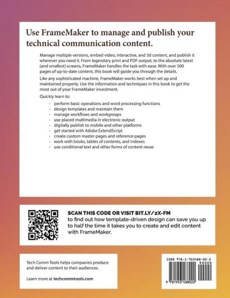 FrameMaker - Working with Content (2020 Release): Updated for 2020 Release (8.5x11)