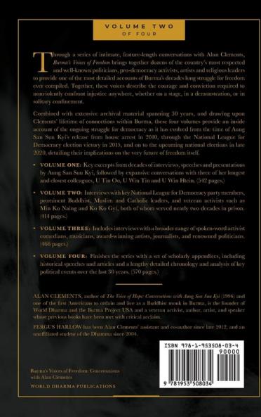 Burma's Voices of Freedom in Conversation with Alan Clements Volume 2 of 4: An Ongoing Struggle for Democracy - Updated
