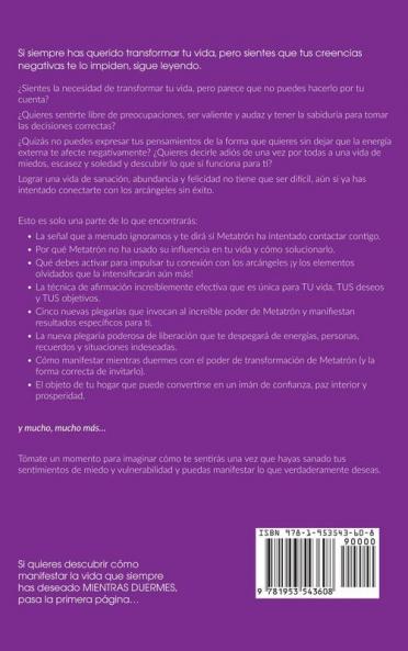 Arcángeles: Metatrón el bienestar la alineación angelical y el don de lograr maravillas (Libro 2 de la serie Arcángeles)