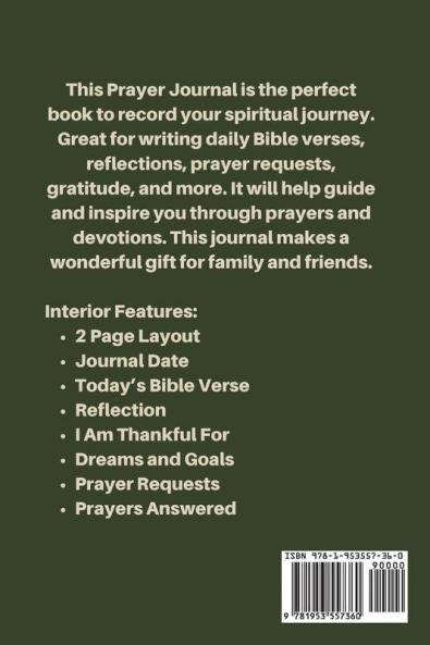Prayer Journal