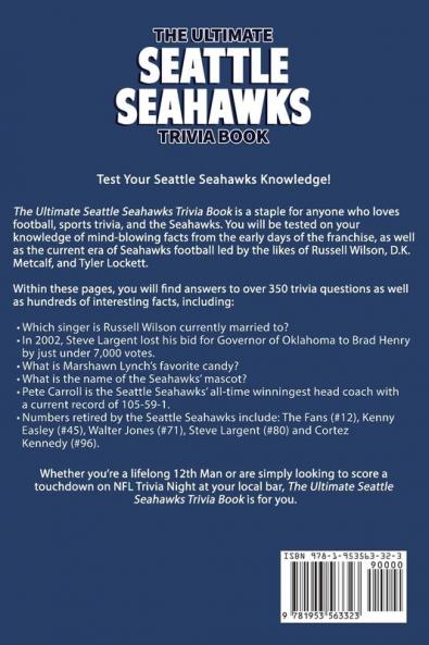 The Ultimate Seattle Seahawks Trivia Book