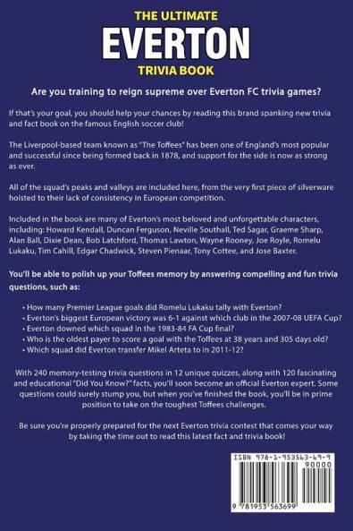 The Ultimate Everton Trivia Book