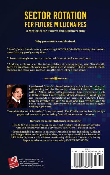 Sector Rotation for Future Millionaires: 21 Strategies for Experts and Beginners alike
