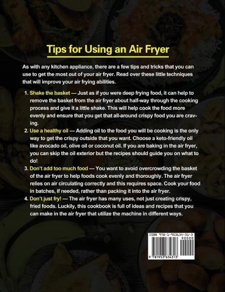 The Big Book of Air Fryer Recipes: 600 Healthy and Low Fat Air Fryer Recipes to Fry Bake Dehydrate Crisp for Your Family