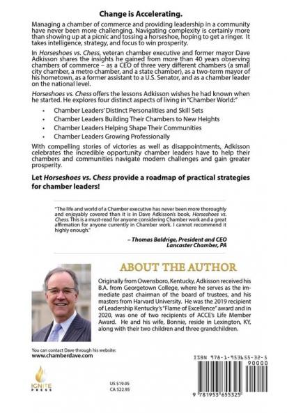Horseshoes vs. Chess: A Practical Guide for Chamber of Commerce Leaders