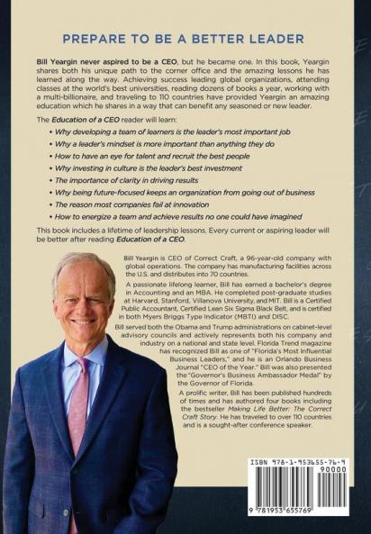 Education of a CEO: Lessons for Leaders
