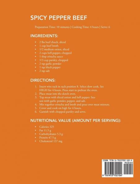 Breville Smart Air Fryer Oven Cookbook: 600 Affordable Easy and Delicious Air Fryer Oven Recipes that Anyone Can Cook (30-Day Meal Plan)