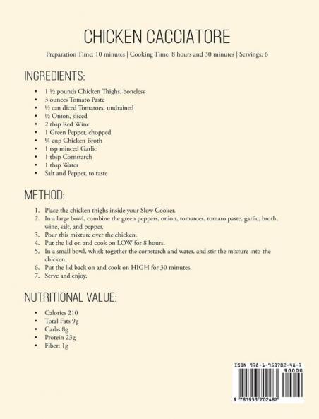 Diabetic Slow Cooker Cookbook: Delicious and Healthy Budget Friendly Slow Cooker Recipes to Reverse Diabetes