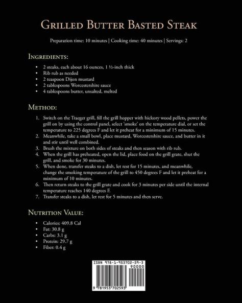 Traeger Grill & Smoker Cookbook
