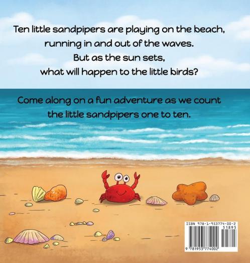 Ten Little Sandpipers: A Counting Book