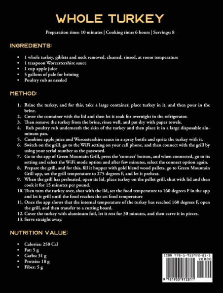 Green Mountain Grill Davy Crockett Grill & Smoker Cookbook: The Ultimate Guide to Master Your Green Mountain Grill with Flavorful Recipes for the Tastiest Barbecue