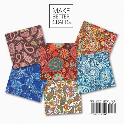 Perfect Paisley Design Scrapbook Paper