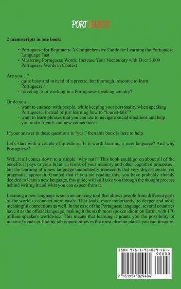 Portuguese: The Portuguese Language Learning Guide for Beginners