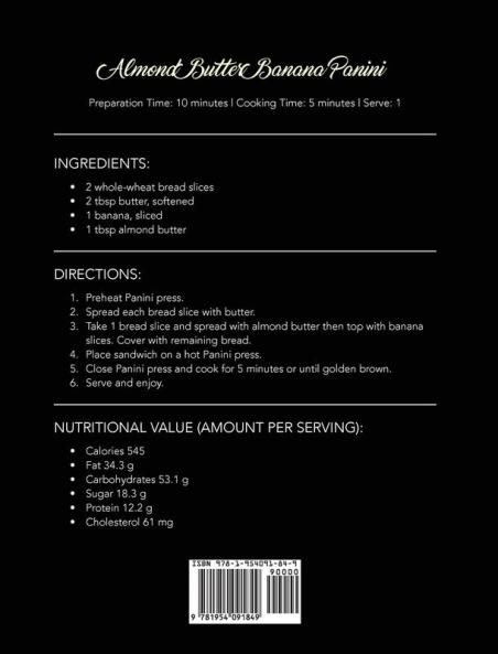 Hamilton Beach Electric Panini Press Grill Cookbook: 200 Easy Tasty and Healthy Panini Press Recipes for Beginners and Advanced Users