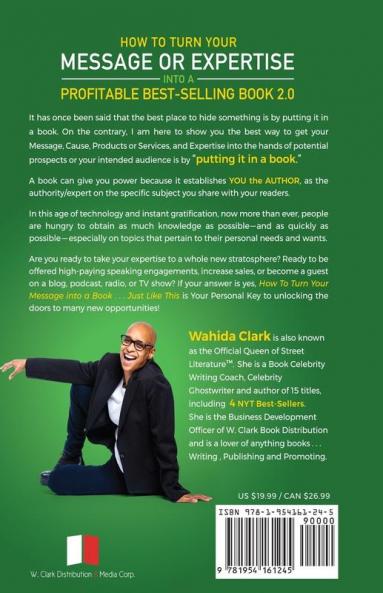 How To Turn Your Message or Expertise Into A Profitable Best-Selling Book 2.0
