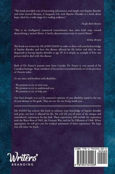 A Surgeon's Life with Bipolar Disorder