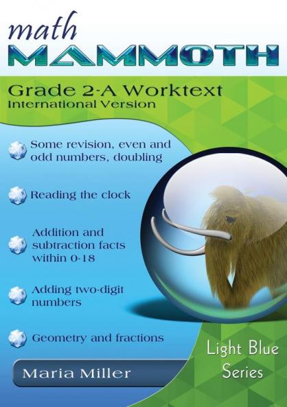 Math Mammoth Grade 2-A Worktext International Version
