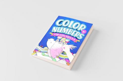 Color By Numbers For Kids Ages 6-8