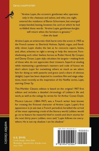 Arsène Lupin Gentleman-Burglar (Warbler Classics)
