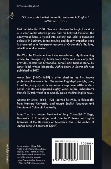 Oroonoko (Warbler Classics Annotated Edition)