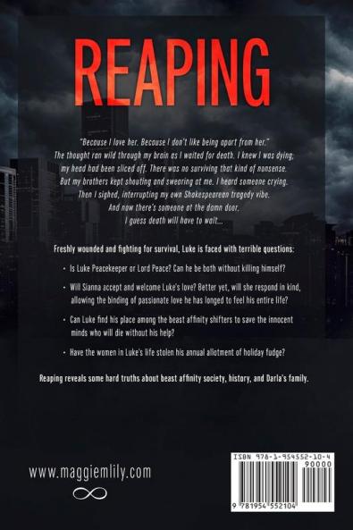 Reaping: A Psychic Shifter Paranormal Romance: 2 (Peacekeeper's Harmony)