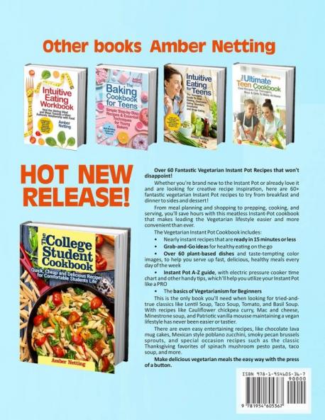 Instant Pot(R) Vegetarian: Fresh and Healthy Plant-Based Recipes for Your Pressure Cooker: A Cookbook