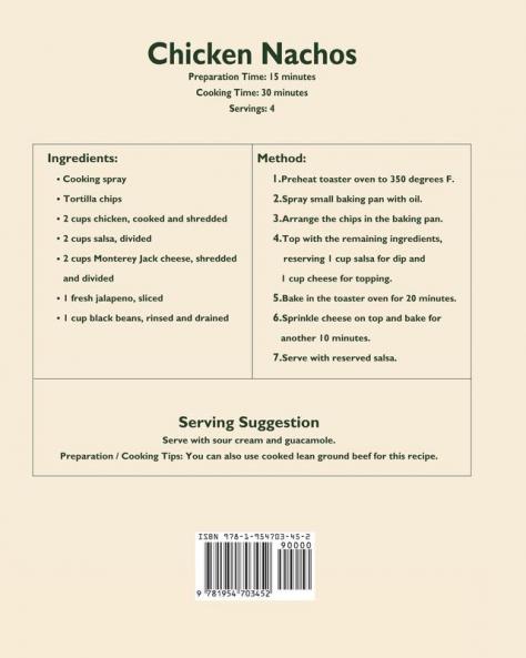 Hamilton Beach Convection Countertop Toaster Oven Cookbook for Beginners: 365 Days of Crispy Easy and Healthy Recipes for Your Hamilton Beach Convection Countertop Toaster Oven